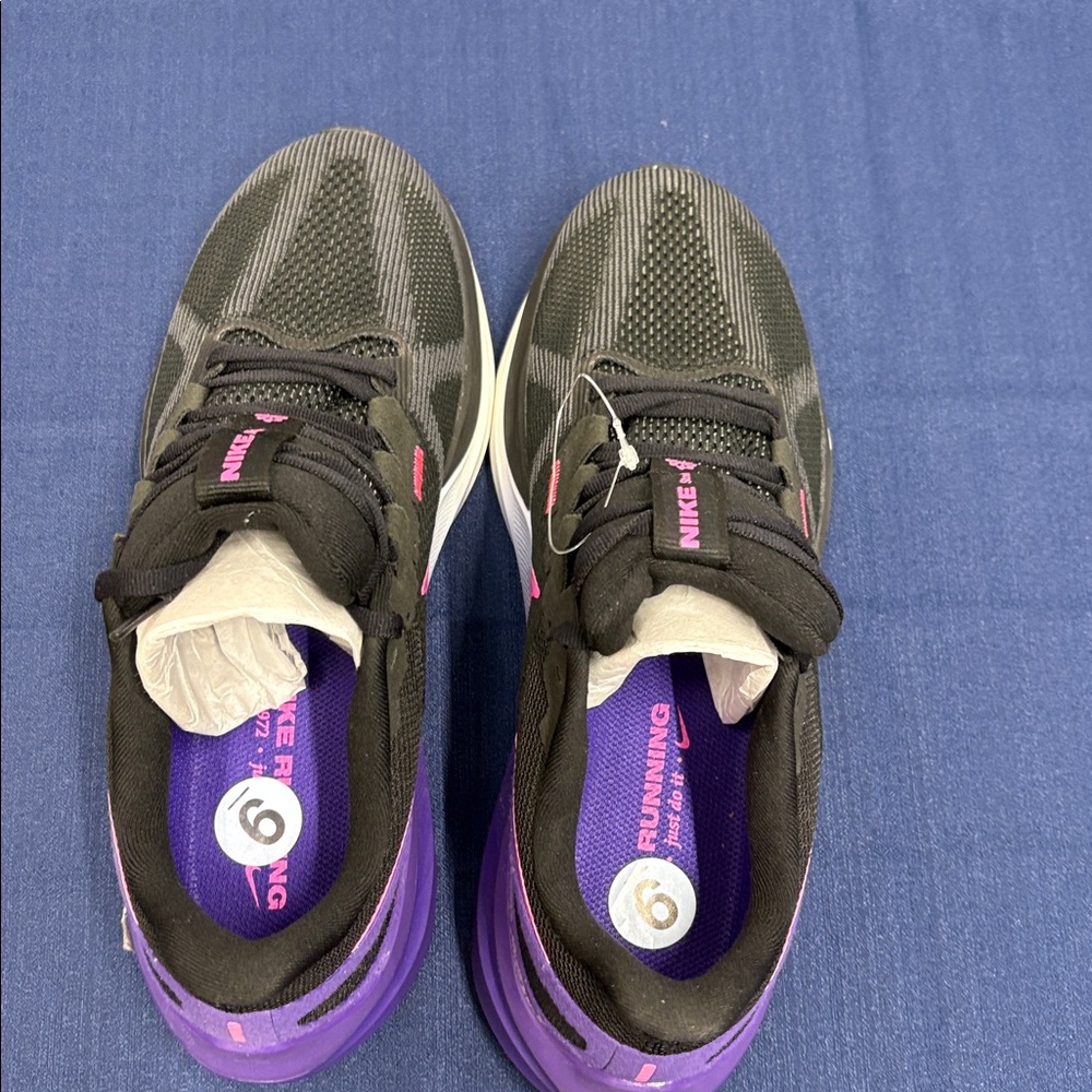 Nike air zoom structure 25 men’s Running Athletic Shoes 9 field mesh laceup new - Picture 7 of 8